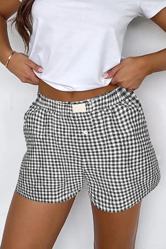 Shorts For College Students-Boxer Shorts - Black