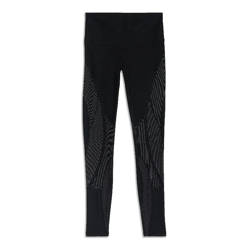 Pants With Stretch Fabric-Mapped Out High Rise Legging - Resale