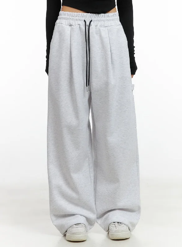 Pants For Beach-Cozy Wide-Fit Joggers CO424