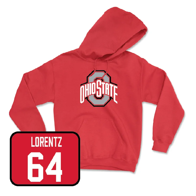 Hoodie For Football-Red Football Team Hoodie   - Simon Lorentz