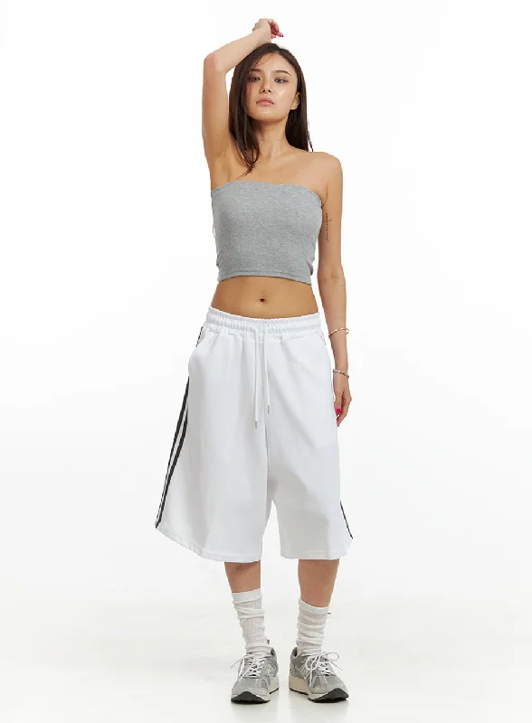 Pants For Baseball-Solid Jersey Shorts (UNISEX) IU419