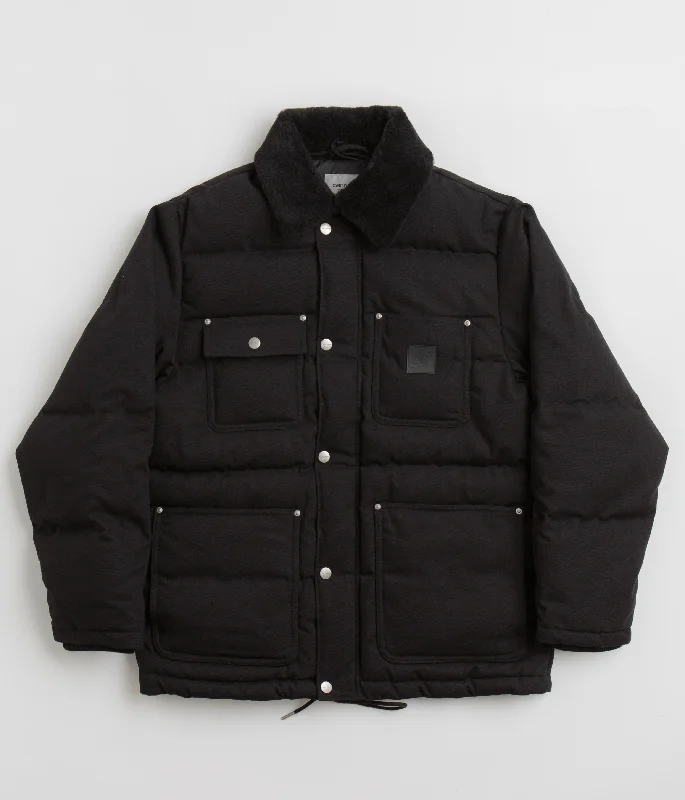 Jackets For Waiters-Carhartt Rayley Jacket - Black