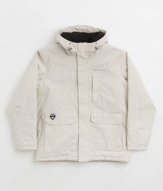 Jackets With Hoodie-Columbia Landroamer Sherpa Lined Jacket - Dark Stone