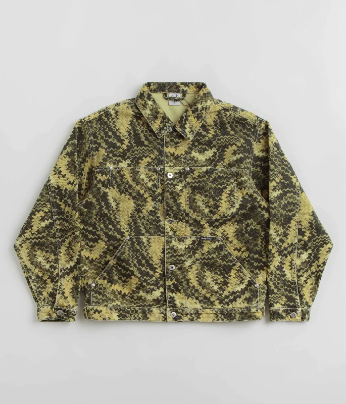 Jackets With Trench Coat Design-Polar Camo Patrik Jacket - Green