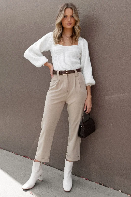 Pants For Summer-Lexie Pants - Beige