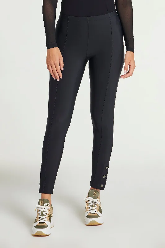 Pants For Loose Fit-Aida Cozy Fleece Lined Legging