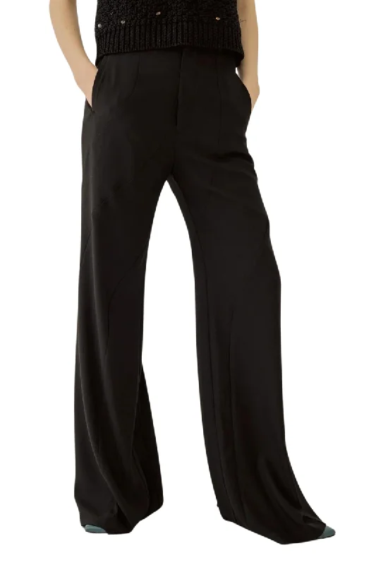 Pants For Warehouse Workers-Kirsti Spiral Flare Pants