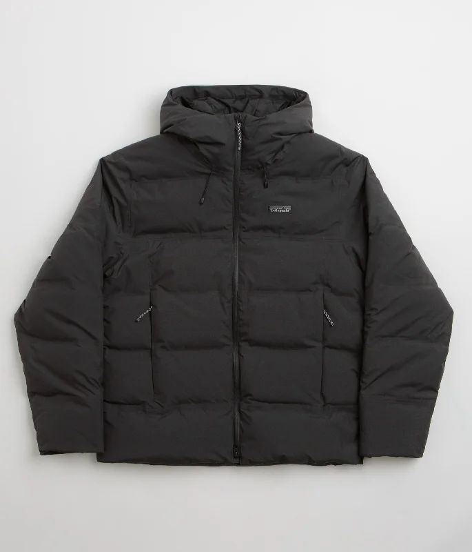 Jackets With Wool Blend-Patagonia Jackson Glacier Down Jacket - Black