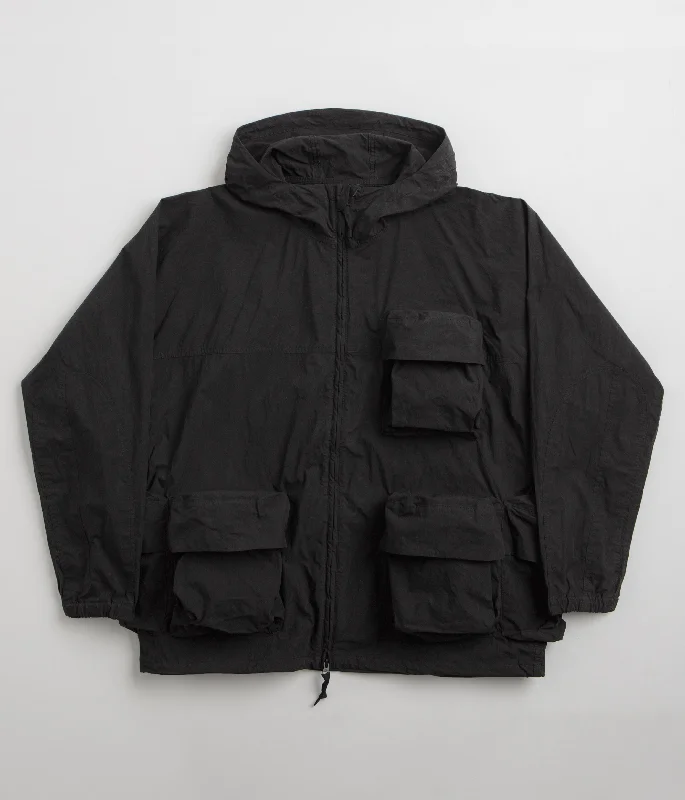 Jackets For Snowboarding-Snow Peak C/N Parka - Black