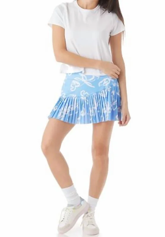 Shorts For Skiing-Court Skirt In Club Floral