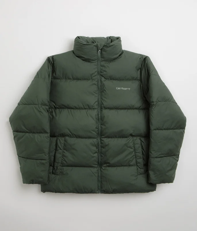 Jackets With Thermal Protection-Carhartt Springfield Jacket - Sycamore Tree / Duck Green