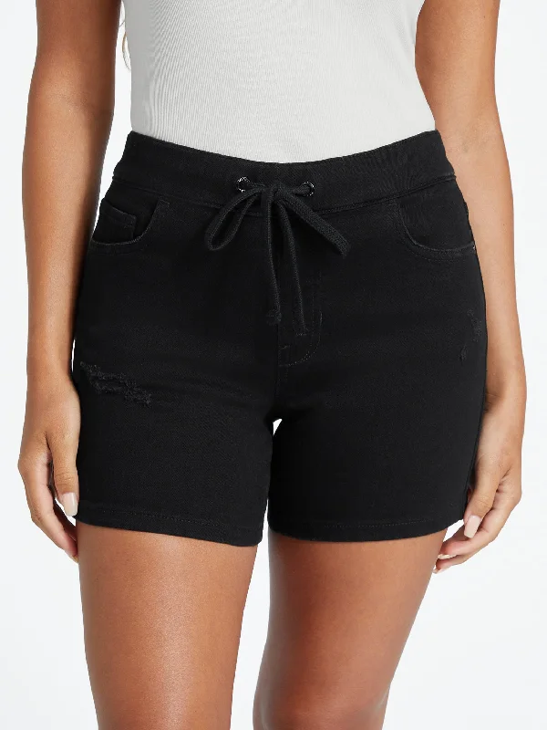 Shorts For Doctors-Eco Anya Mid-Rise Jogger Shorts