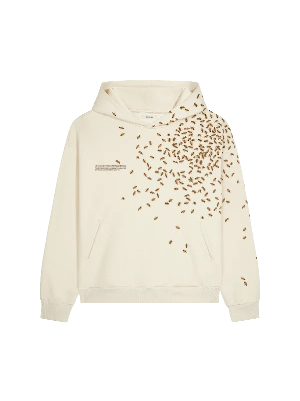 Jackets For Petite Women-Mens Bee The Change Hoodie—undyed