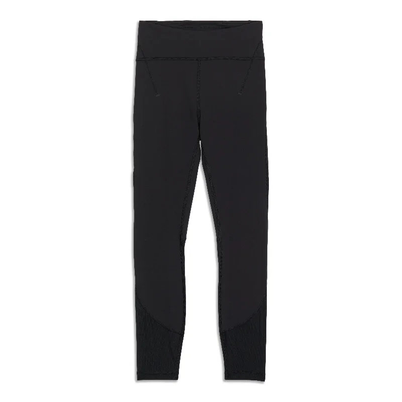 Pants With Cotton Fabric-And High-Rise Tight - Resale