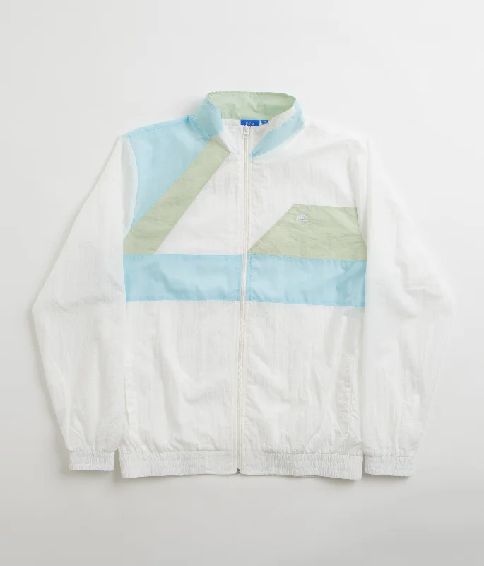 Jackets For Fall-Helas Locking Tracksuit Jacket - White