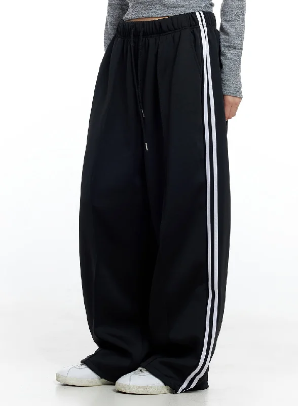 Pants For Girls-Basic Track Sweatpants CO425