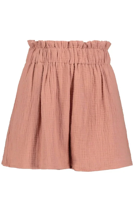 Shorts For Workwear-Sardinia Short In Coral