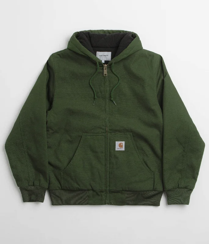 Jackets For Cycling-Carhartt Active Jacket - Tarragon