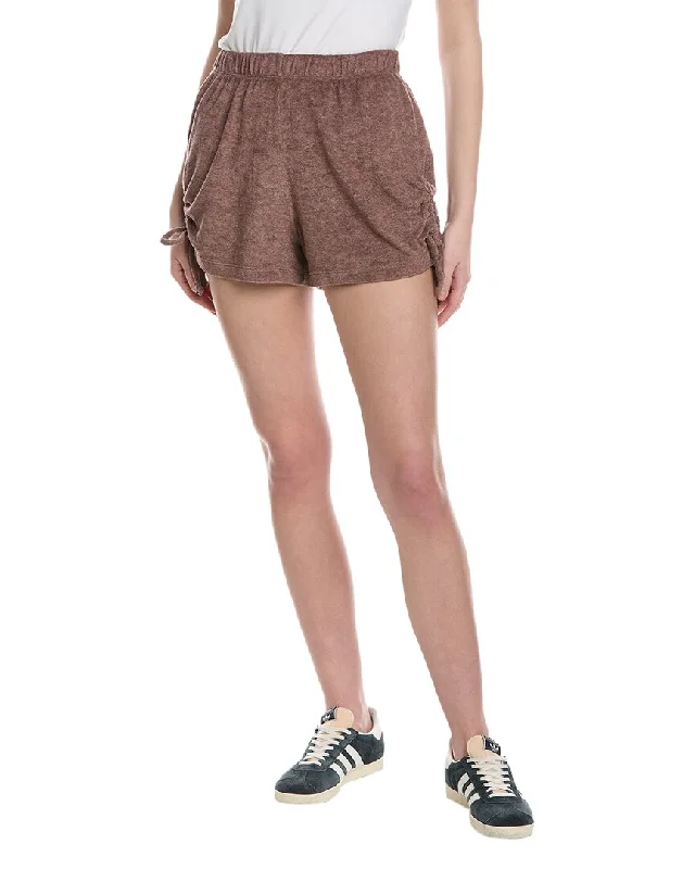 Shorts For Skateboarding-Project Social T Runaway Terry Side Tie Short