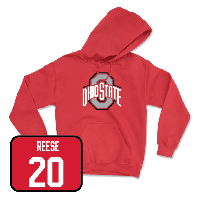 Hoodie For Yoga-Red Football Team Hoodie   - Arvell Reese