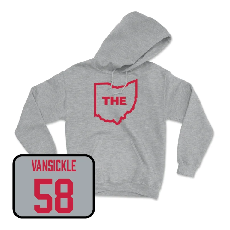 Hoodie For Toddlers-Sport Grey Football The Hoodie   - Gabe VanSickle