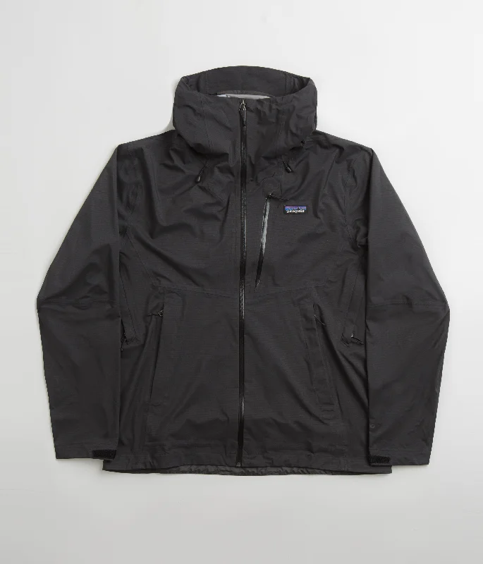 Jackets For Winter-Patagonia Granite Crest Rain Jacket - Black