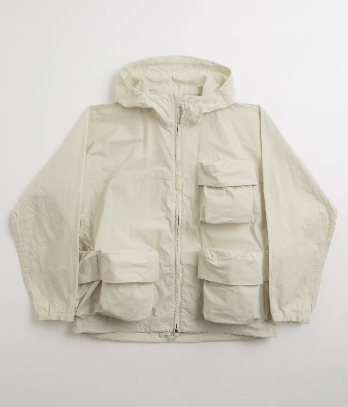 Jackets For Electricians-Snow Peak C/N Parka - Ivory