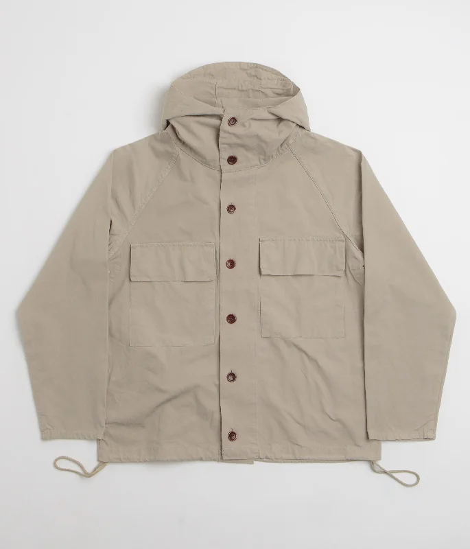 Jackets For Football-Service Works Allotment Parka - Abbey Stone