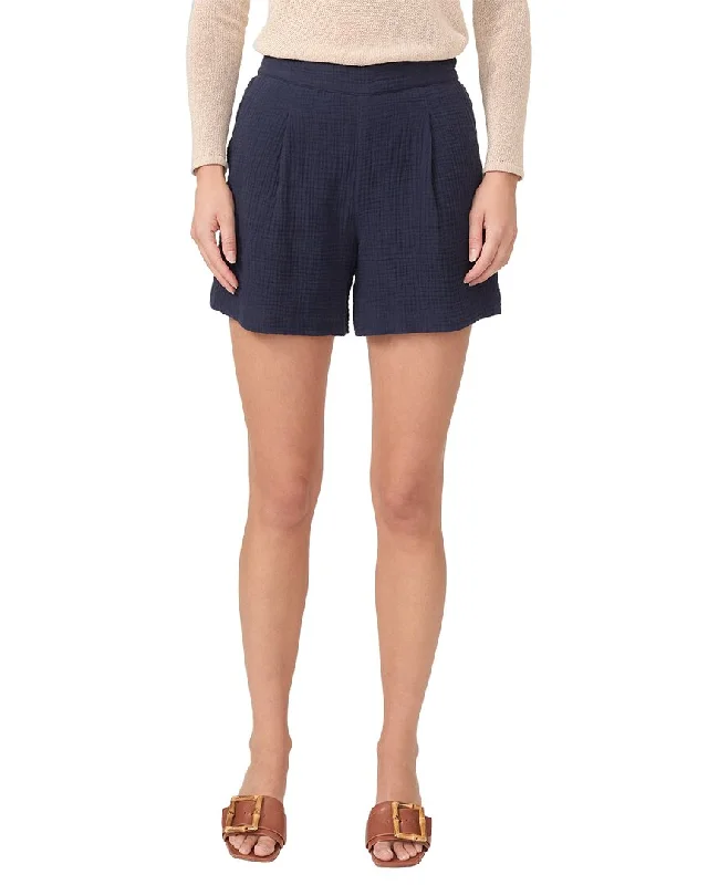 Shorts With Abstract Print-J.McLaughlin Abbott Short