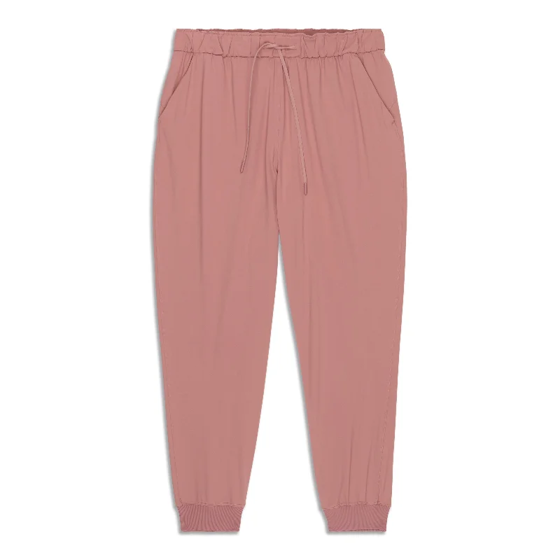 Pants With Breathable Material-Stretch High-Rise Jogger - Resale