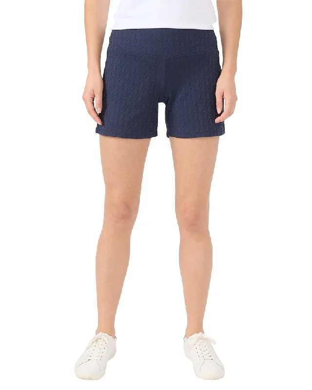 Shorts For Running-J.McLaughlin Mini Wave Bubble Newport Short