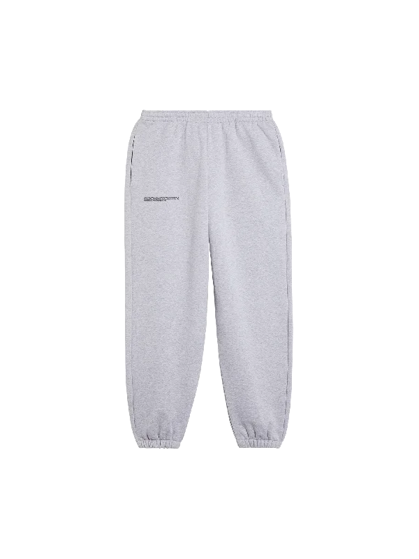 Jackets With Bomber Style-Mens 365 Heavyweight Track Pants—grey marl