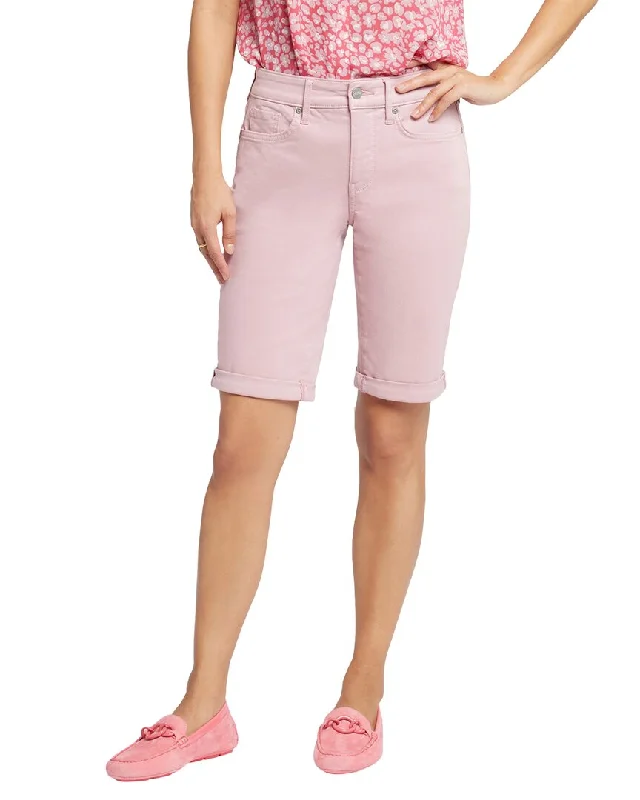 Shorts For EMTs-NYDJ Briella Vintage Pink Short