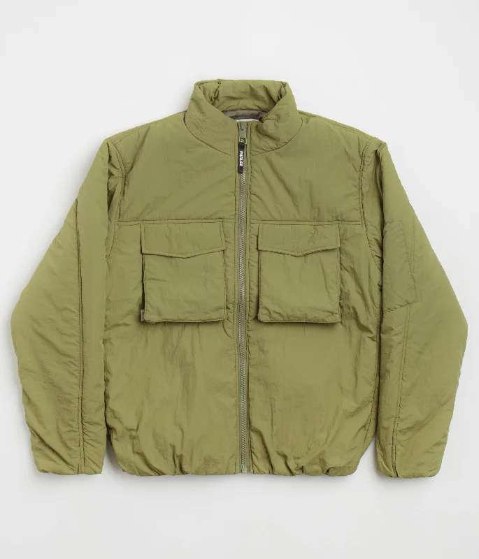 Jackets With Softshell Fabric-Parlez Mako Jacket - Olive Green