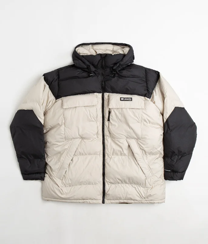 Jackets For Football-Columbia Ballistic Ridge Oversized Puffer Jacket - Dark Stone / Black