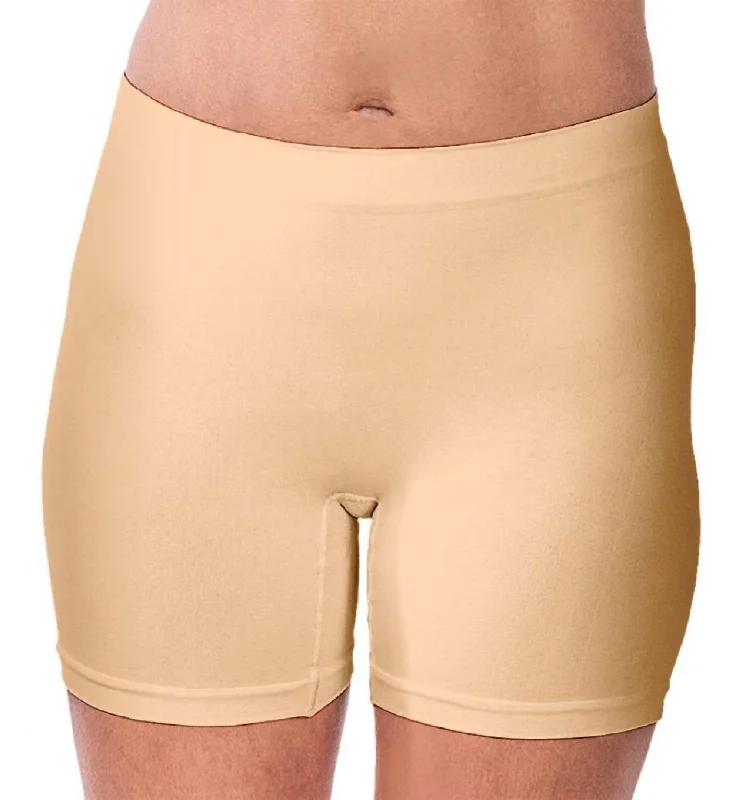 Shorts For Festival Wear-Seamless Boxer Short In Nude