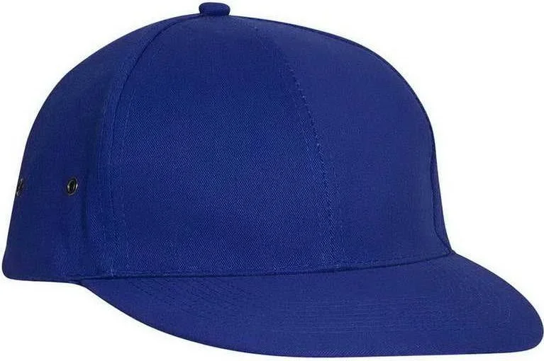 Hat With Brand Logos-OTTO 26-030 6 Panel Low Profile Baseball Cap - Royal