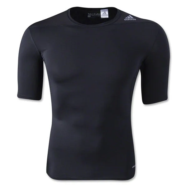 T-Shirt For Mechanics-adidas Men's Base Techfit Tee Black