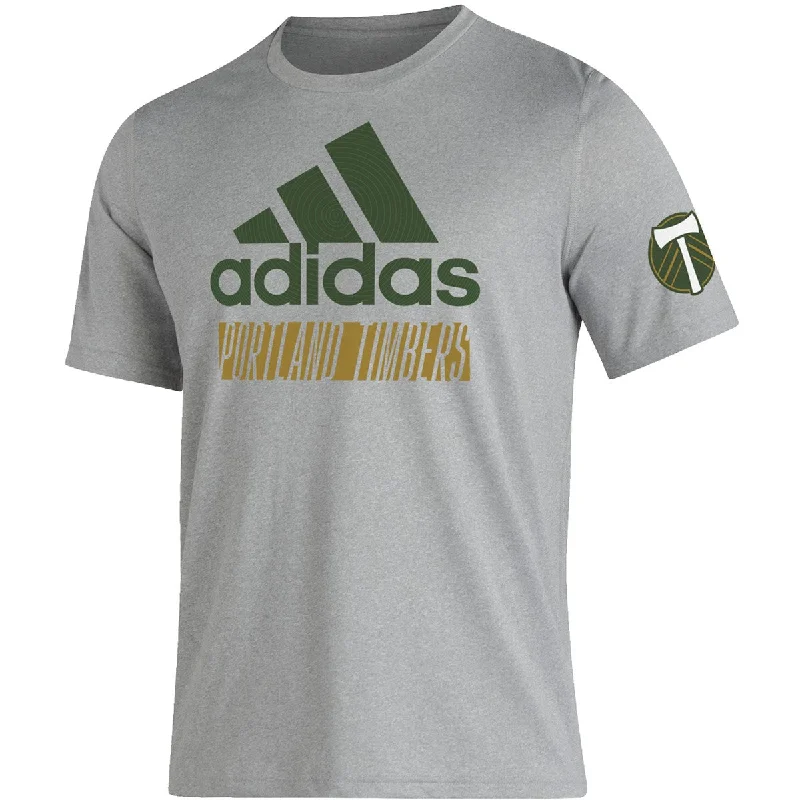 T-Shirt With Anti-Odor Technology-PTFC Short Sleeve Creator Tee [Grey]