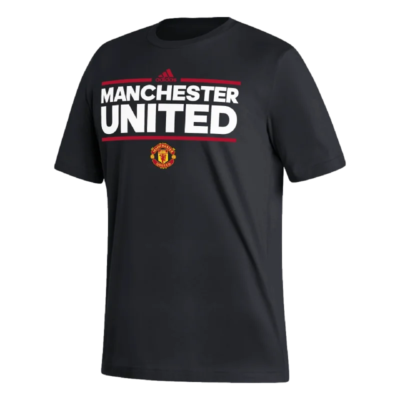 T-Shirt For Pool Parties-Adidas Manchester United Tee