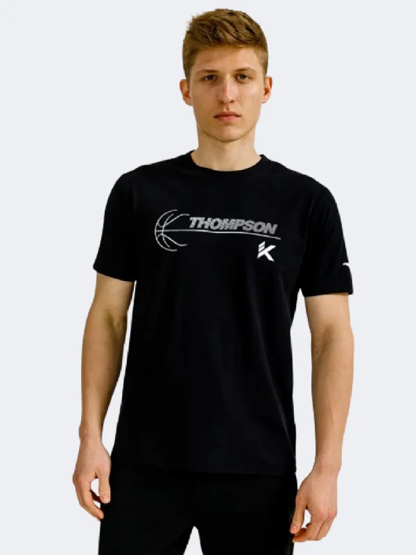 T-Shirt With Metallic Finish-Anta Klay Thompson Splash Express Men Basketball T-Shirt Black