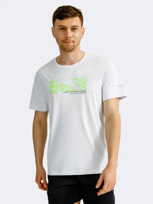 T-Shirt With Movie-Inspired Prints-Anta Men Running T-Shirt Grey/Lime