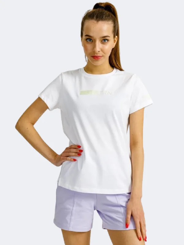 T-Shirt For Vintage Look-Anta Women Training T-Shirt White