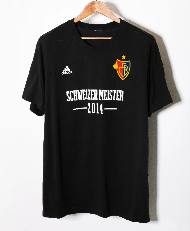 T-Shirt With Organic Cotton-Basel 2013-14 Champions Tee (XL)