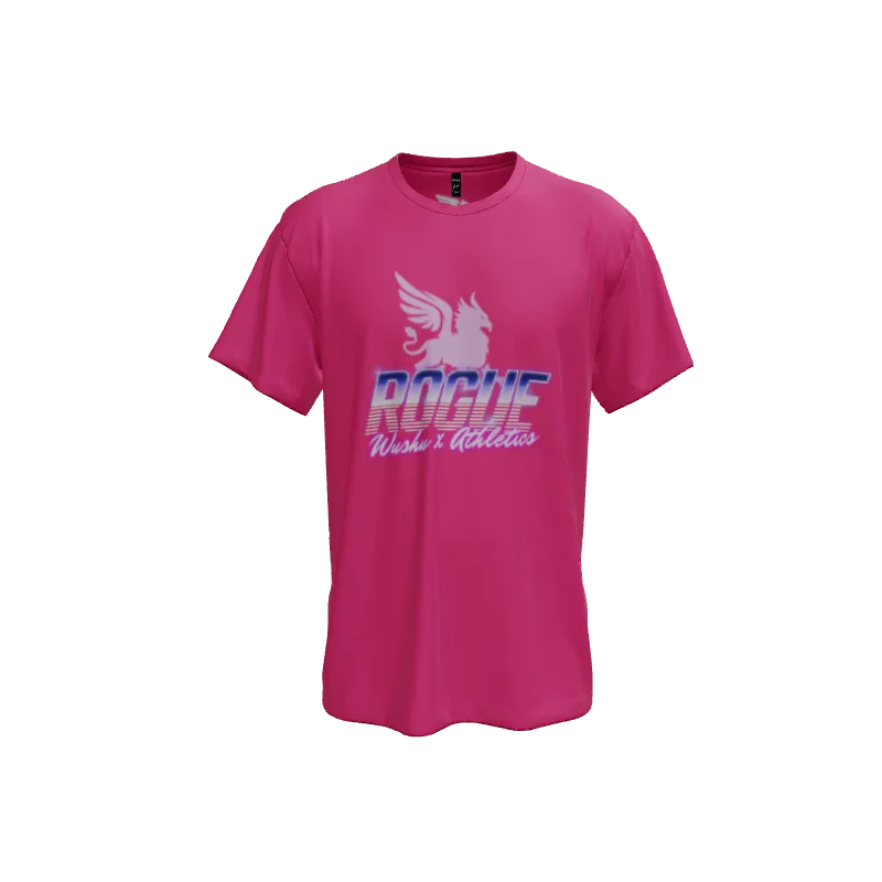 T-Shirt With Music Band Logos-T-Shirt Basic Core Performance PolyCool Shirt Promo. (x 13)