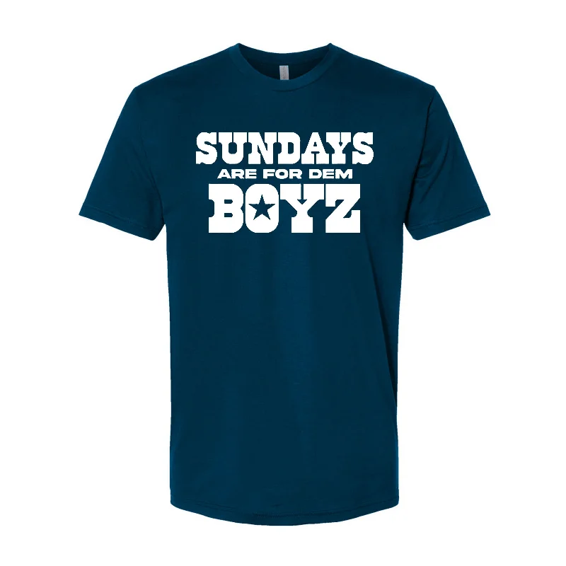 T-Shirt For Retro Style-Sundays are for Dem Boyz T-Shirt for Dallas Football Fans (S-3XL)