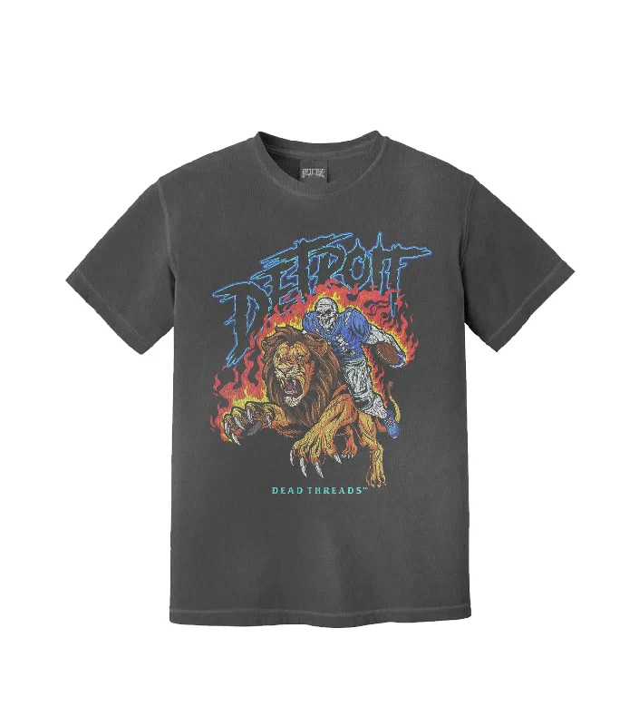 T-Shirt For Kids-DETROIT FOOTBALL v2