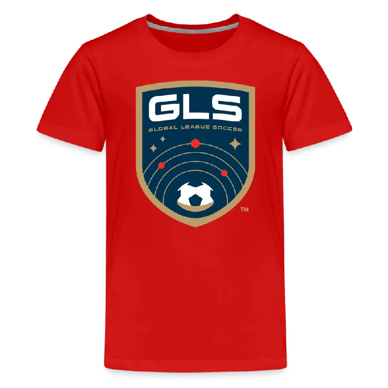 T-Shirt For Hiking-Global League Soccer Kids' Premium T-Shirt