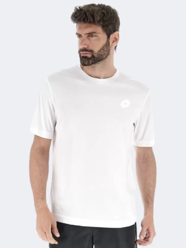 T-Shirt With High-Low Hem-Lotto Msp Ii Men Running T-Shirt Bright White