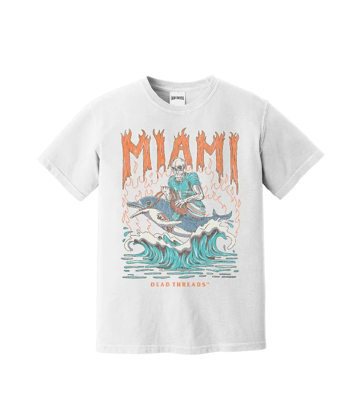 T-Shirt For Factory Workers-MIAMI FOOTBALL